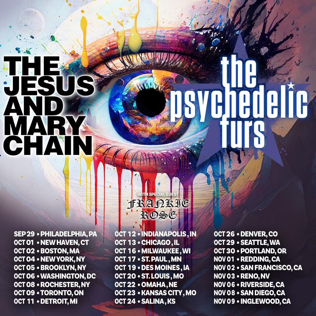 The Jesus And Mary Chain Announce Tour With The Psychedelic Furs