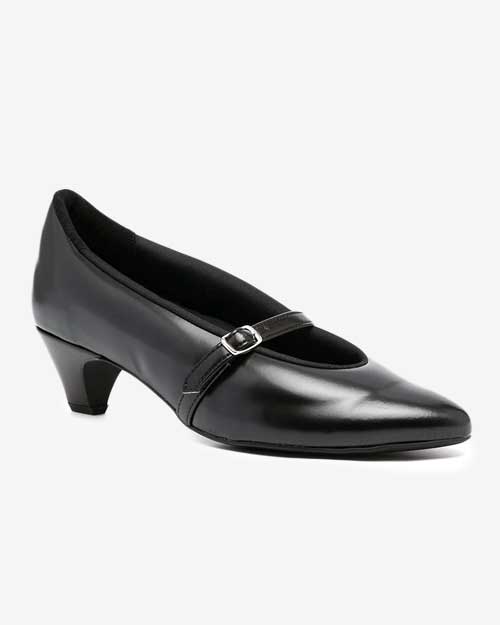Comme Des Garcons Homme Plus Faux-Leather Slip-On Heeled Loafer