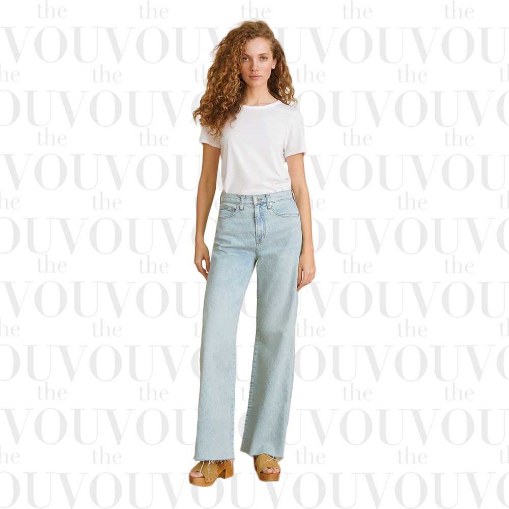 Veronica Beard Taylor wide-leg jeans