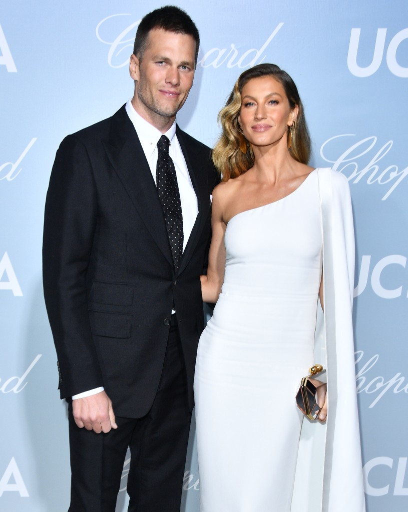 Tom Brady and wife Gisele Bündchen in February 2019.