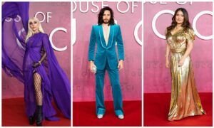 See all the stunning fashion from the ‘House of Gucci’ Premiere Red Carpet [Photos]