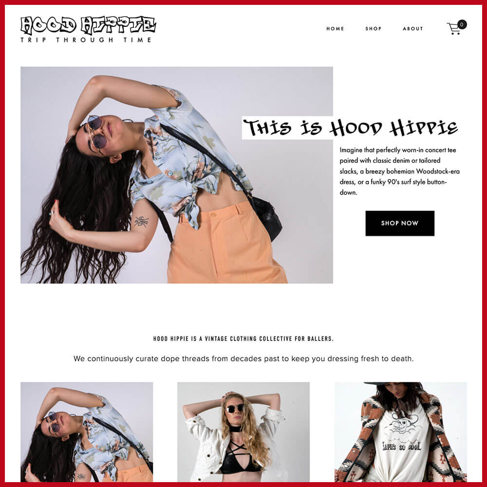 Hood Hippie online thrift store 2021