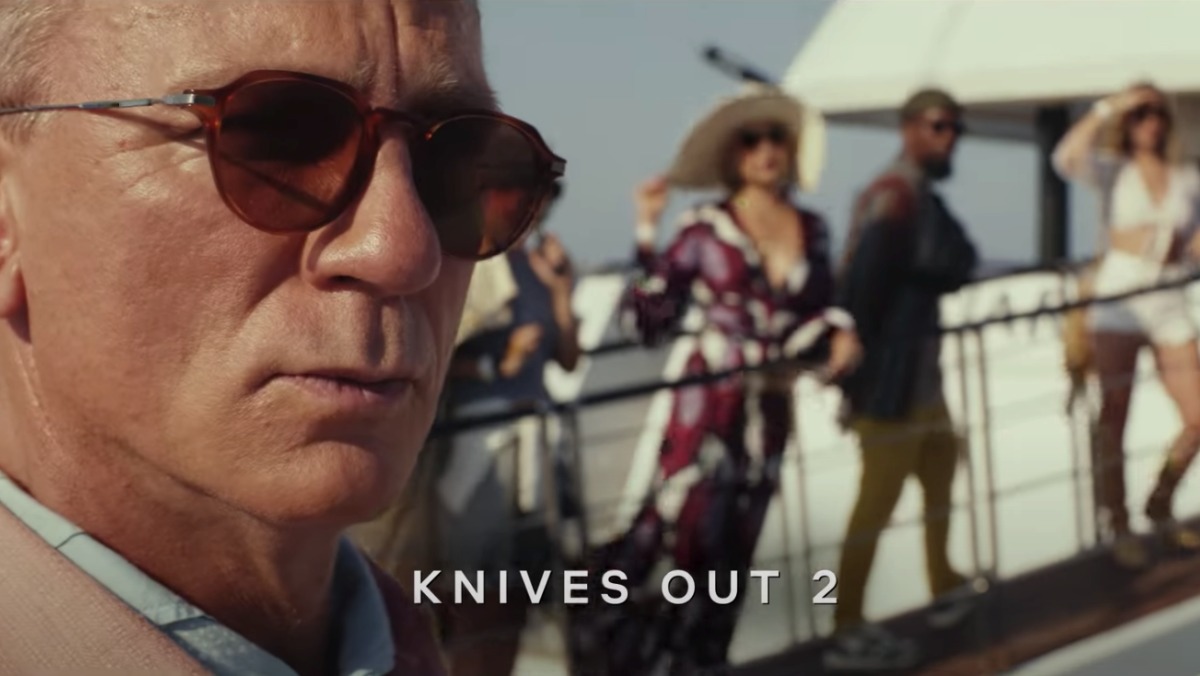 Daniel Craig and the rest of the cast of Knives Out 2