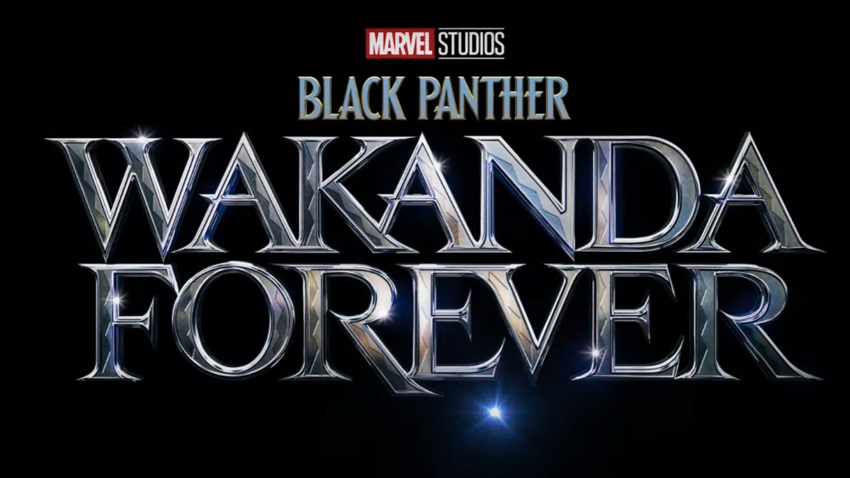 Black Panther: Wakanda Forever title card.