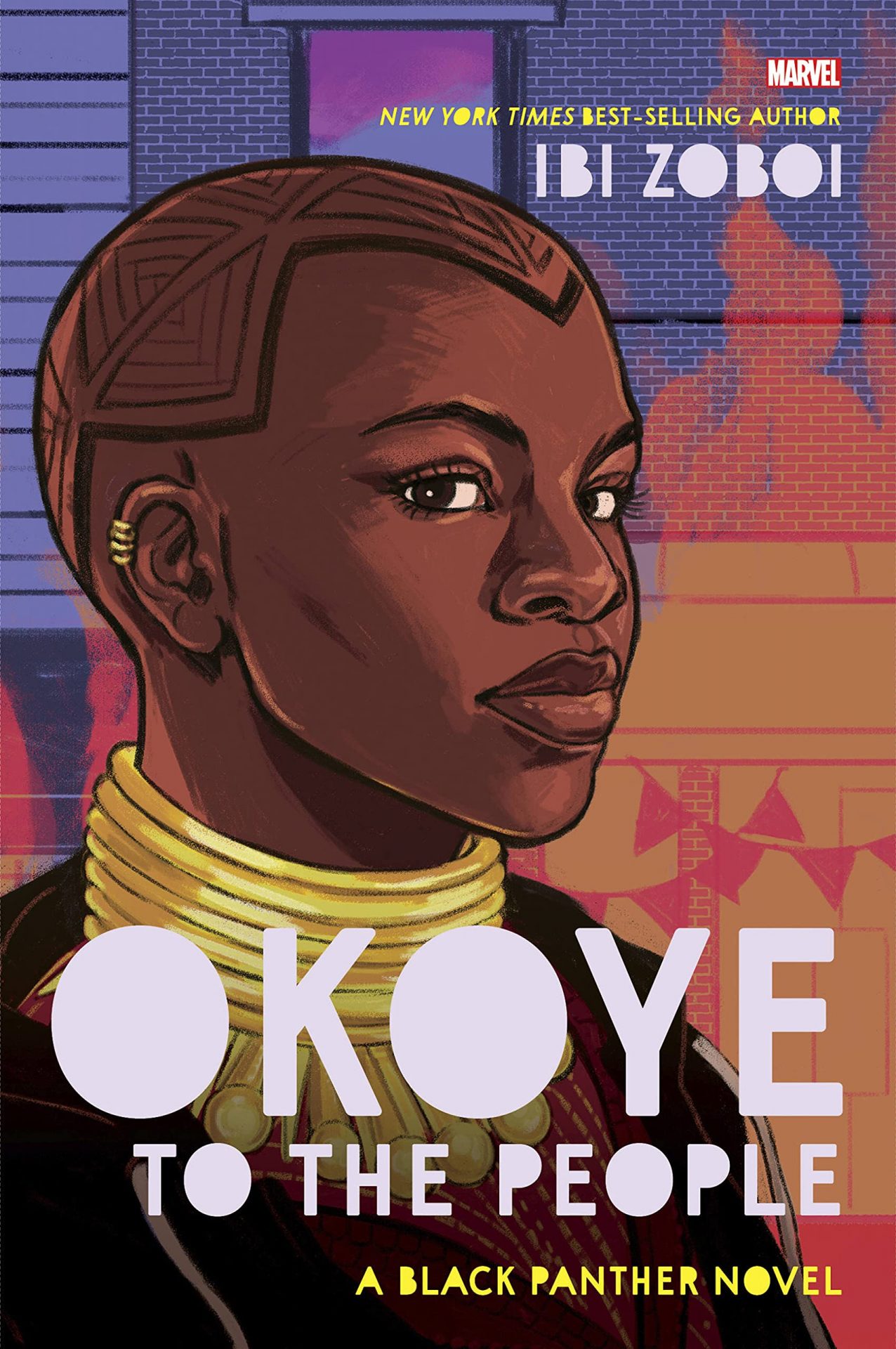 animated photo of Okoye on cover of Okoye to the people book 