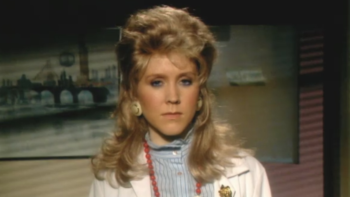 Madeleine Wool's screentest footage for Garth marenghi's Darkplace