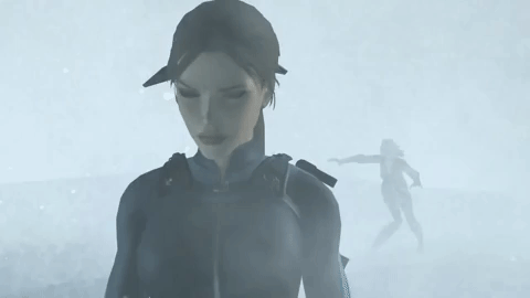 Lara shoots helpless Amanda