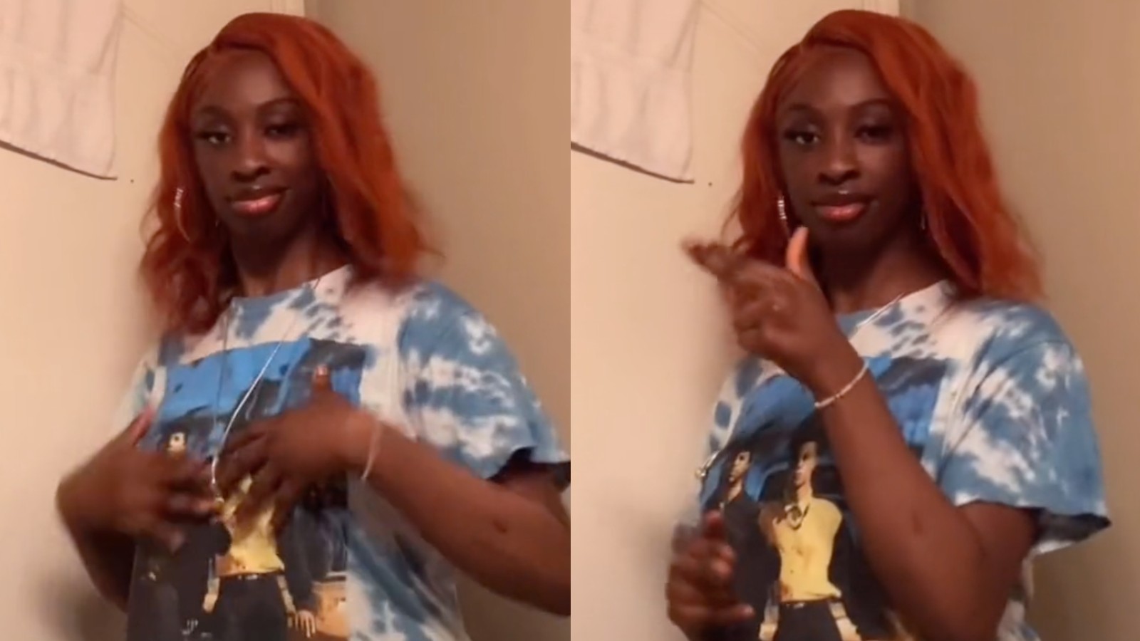 Tracy Joseph dancing on TikTok