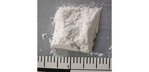 Fentanyl powder (23% fentanyl) seized by a sheriff