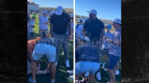 CC Sabathia Bloodies Yankees Fan's Leg With Errant Tee Shot At AZ Golf Event