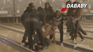 DaBaby and Crew Attack DaniLeigh's Brother at Bowling Alley