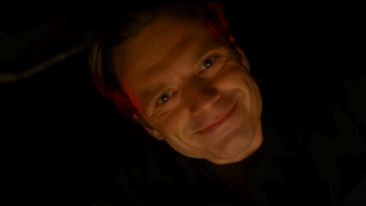 Sebastian Stan smiling eerily in the Fresh Trailer - Fresh is coming to Hulu soon