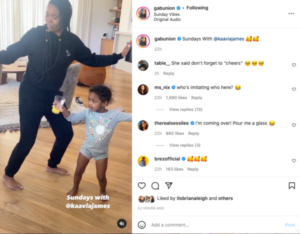 Gabrielle Union’s Relaxation Video with Daughter Kaavia James Becomes a Hit When Fans Zoom In on the Toddler’s Moves