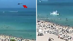 Helicopter Crashes Off the Coast of Miami Beach, Two Hospitalized