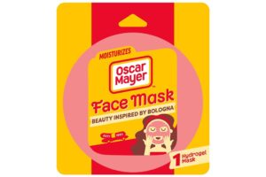 Oscar Mayer Bologna Hydrogel Sheet Face Mask