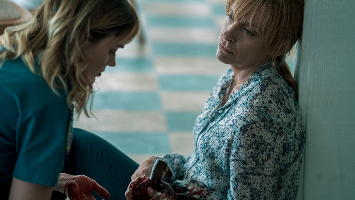 Toni Collette and Bella Heathcoate in the Netflix series Pieces of Her
