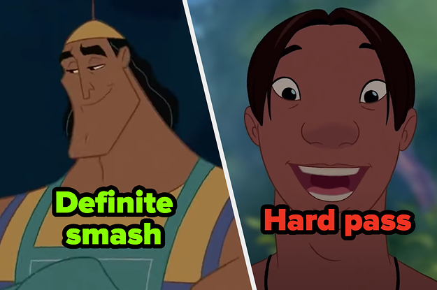 Smash Or Pass These Disney/Pixar Characters And We'll Tell You What % Kinky You Are