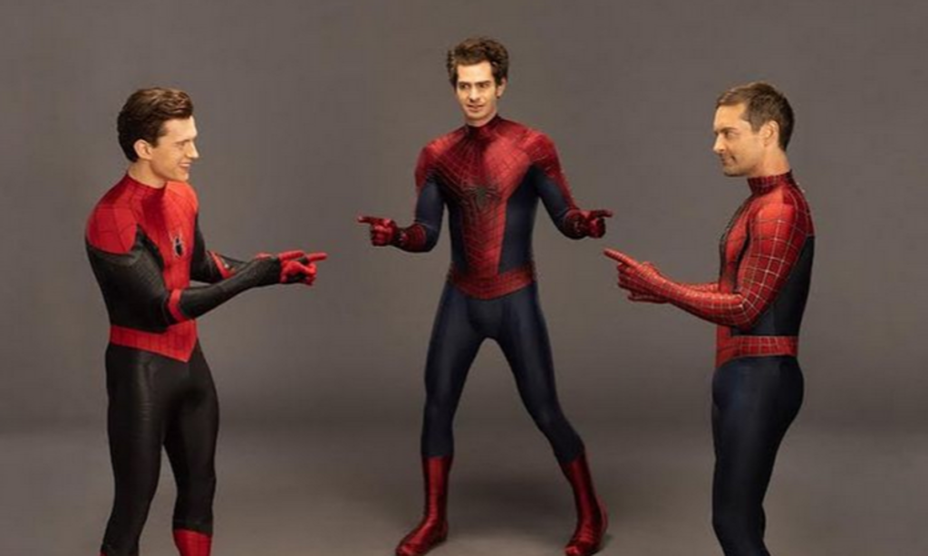 Tom Holland shares iconic meme with the other Spider Men