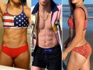 USA Winter Olympics Physiques -- Guess Who!