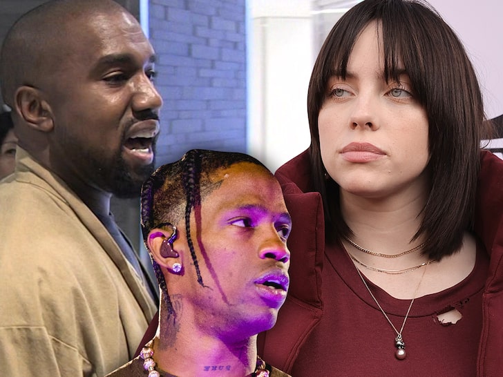 Ye Demands Billie Eilish Apology to Travis or He'll Quit Coachella