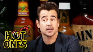 Colin Farrell Searches for Meaning in the Pain of Spicy Wings | Hot Ones