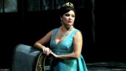 Anna Netrebko, Russian soprano, out at the Metropolitan Opera