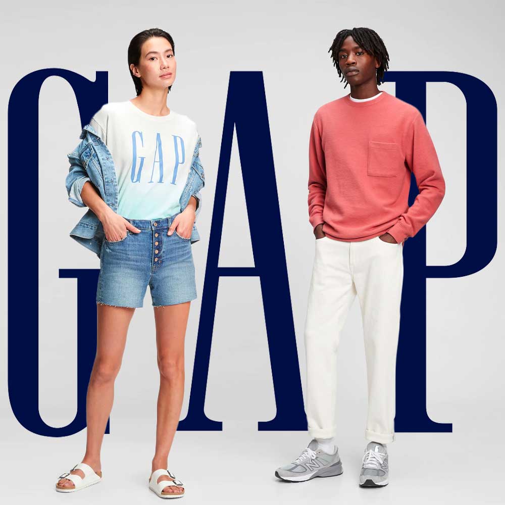 GAP Affordable Retail Clothing Store For Casual Basics Styles