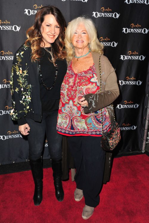 Joely Fisher and Connie Stevens at the premiere of 