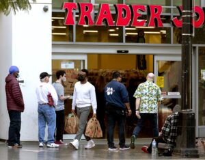 There may be a privacy cost if you park at this Trader Joe's