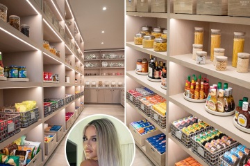Inside Khloe's perfect pantry with $2K JARS in new $15M mansion