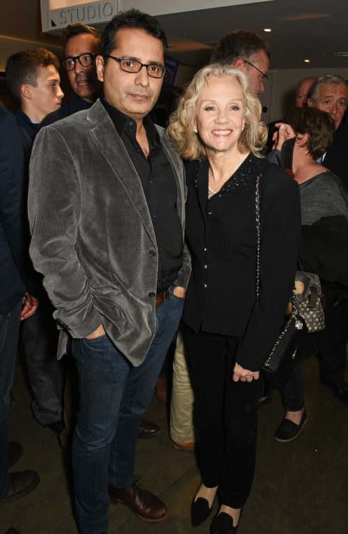 Firdous Bamji and Hayley Mills at the press night of 