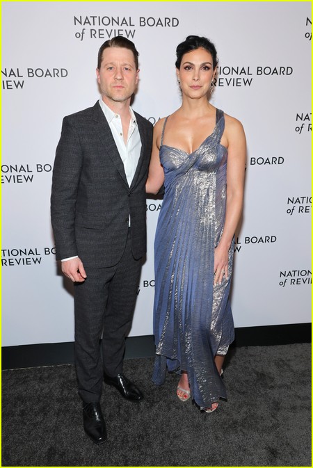 Ben McKenzie and Morena Baccarin at the NBR Awards 2022