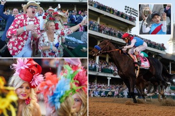 Medina Spirit wins Kentucky Derby as 50,000 revelers flock to Churchill Downs