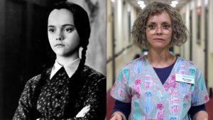 Christina Ricci as Wednesday Addams and Misty Quigley from Yellowjackets