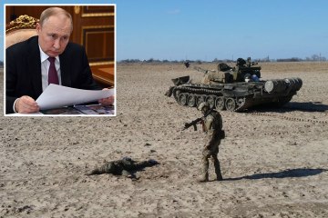 Putin 'orders hit squads to kill HIS OWN men' if they try to desert war