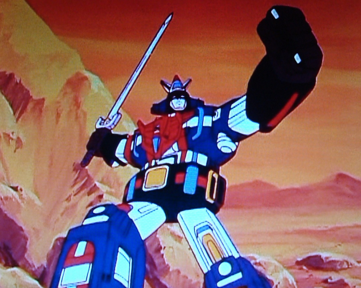 The Voltron from season two, Vehicle Force, which came from the anime series Armored Fleet Dairugger XV.