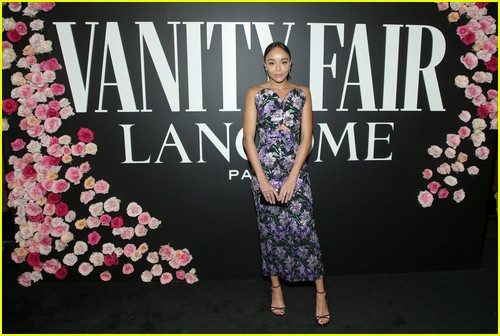 Ashley Madekwe at the Vanity Fair and Lancome party