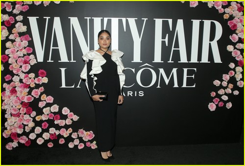 Brittany O’Grady at the Vanity Fair and Lancome party