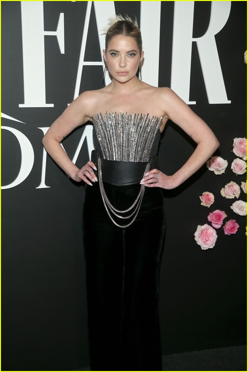 Ashley Benson at the Vanity Fair and Lancome party