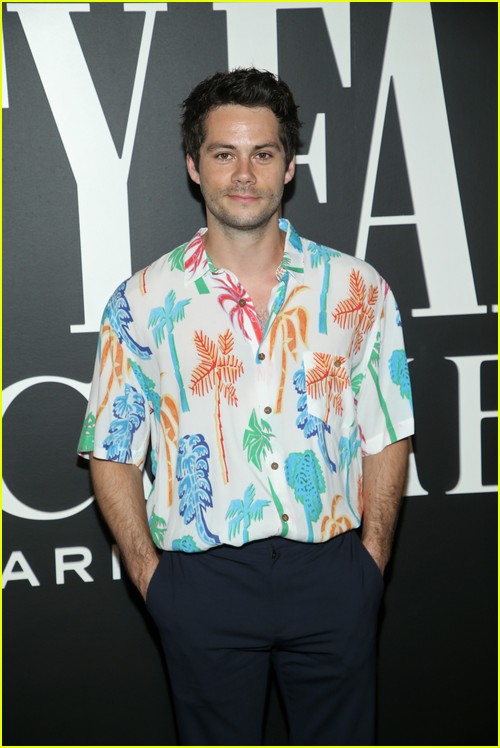 Dylan O’Brien at the Vanity Fair and Lancome party