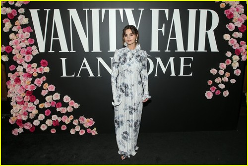 Jenna Coleman at the Vanity Fair and Lancome party