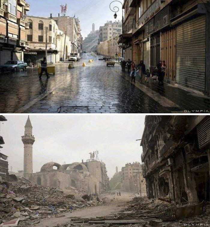 Aleppo, Syria Before and After 7