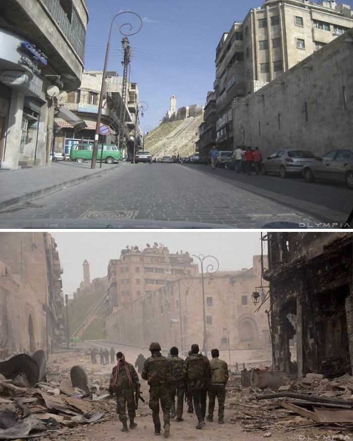 Aleppo, Syria Before and After 8