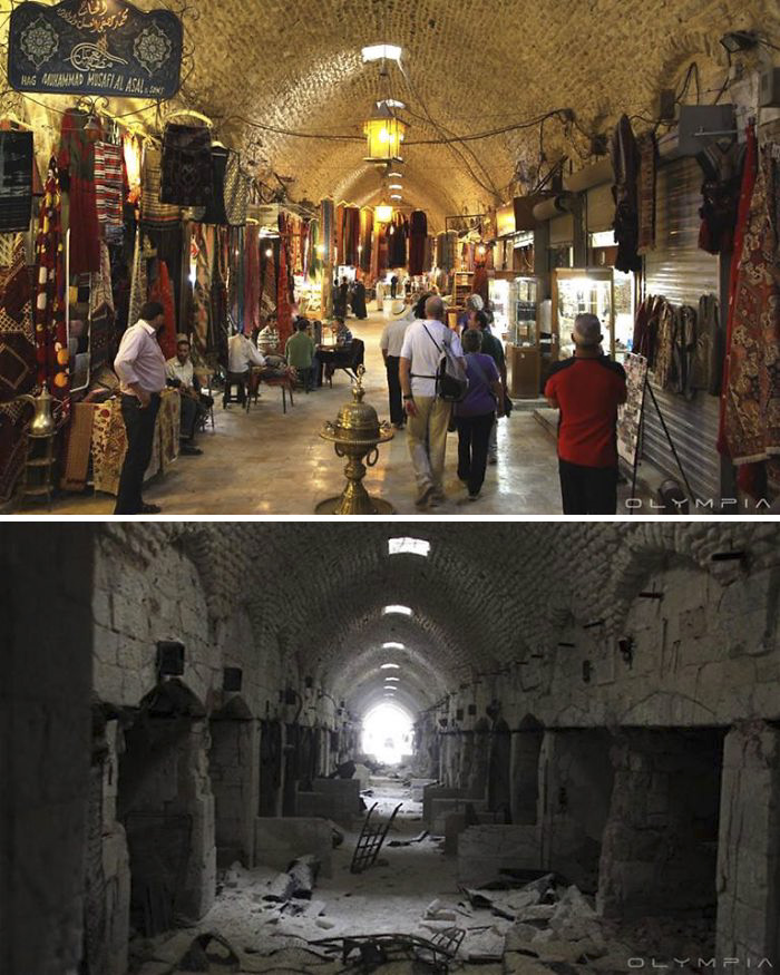 Aleppo, Syria Before and After 11