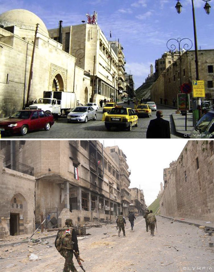 Aleppo, Syria Before and After 13