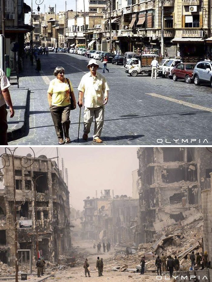 Aleppo, Syria Before and After 16