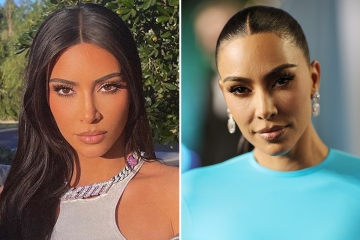 Kim accused of editing pics after 'REAL' skin texture is revealed