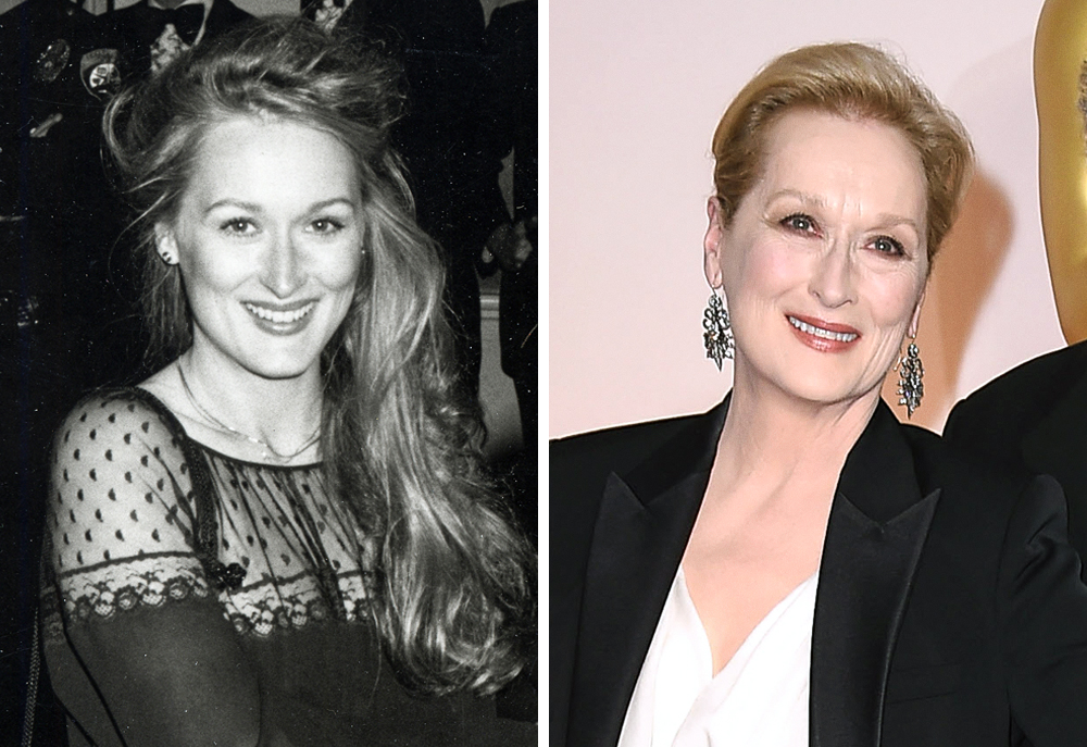 Meryl Streep 1979 and 2015