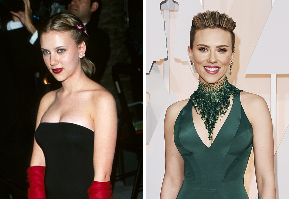 Scarlett Johansson 2000 and 2015