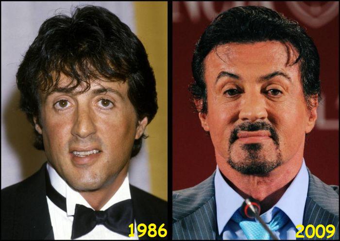 Sylvester Stallone Then & Now